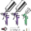VEVOR 3-tlg. Farbsprüh-Set, Lackierpistole, Spritzpistole Produktbild-Vorschau 1