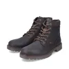 A pair of brown leather boots on a white background. Produktbild-Vorschau