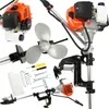 Benzin Aussenborder 5 PS 49,1 ccm 2-Takt Bootsmotor Produktbild-Vorschau 9