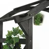 Mucola Rosenbogen mit Tor Pergola Rankhilfe Torbogen Produktbild-Vorschau 14