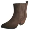 La Strada Westernbootie Damenschuhe Western Stiefel Braun Productafbeelding-voorbeeld 3