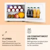 Klarstein Mini Frigo de Chambre pour Boissons, Petit Frigo Voir les images du produit 3