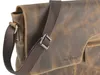 Greenburry Borsa a tracolla messenger in pelle vintage Anteprima dell’immagine prodotto 6