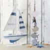 com-four® 3x Hängedeko Maritim - Dekoration zum Aufhängen - Produktbild-Vorschau 2