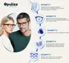 OPULIZE Ink Lesebrille - 3er Pack - Großer Rechteckiger Produktbild-Vorschau 5
