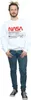 NASA - Sweatshirt für Herren BI2198 (M) (Weiß) Produktbild-Vorschau 3