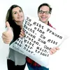 Mr. & Mrs. Panda kissen für sofa Es gibt Frauen für... - Produktbild-Vorschau 4