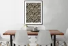 MuchoWow® Gerahmtes Poster Pantherdruck - Aquarellfarbe - Produktbild-Vorschau 3