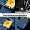 Custodia flip crossbody in pelle per Samsung Galaxy Z Flip6 Anteprima dell’immagine prodotto 3