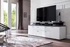 trendteam Media Mediatype Mood Weiß Melamin/Stone 180 x 66 Produktbild-Vorschau 2