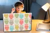MuchoWow® Laptop Aufkleber Sticker Cover Muster - Eule - Produktbild-Vorschau 3