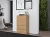 Komoda Malwa M5 z 5 szufladami w kolorze artisan Podgląd zdjęcia produktu 2