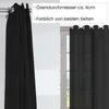 Ösenschal Blickdicht Ösenvorhang Ösengardine Gardine Produktbild-Vorschau 3