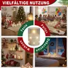 UISEBRT Lot de 3 bougies LED avec guirlande lumineuse, sans Voir les images du produit 6