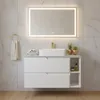 RODAN | Mobile Sotto Lavabo - Bianco - 100 cm - Con piano Anteprima dell’immagine prodotto 4