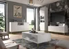 Szafka pod TV RAVENNA szer. 200 cm 4D rama BIAŁY MAT / Podgląd zdjęcia produktu 2
