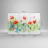 Bild auf Leinwand - Leinwandbild - Blumen Wiese Blatt Natur Produktbild-Vorschau 3