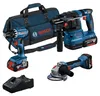 Bosch Professional Combi-Set 18VKit:GSR+GWS+GBH+3x4.0Ah+GAL Produktbild-Vorschau 1