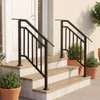 COSTWAY, set van 2 trapleuningen, 96 cm, verstelbaar voor 3 Productafbeelding-voorbeeld 2
