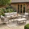 Set da giardino Flieks da 5 pezzi, set di mobili da balcone Anteprima dell’immagine prodotto 1