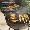 VonHaus 53.3cm Kugelgrill - Tragbarer Holzkohlegril mit Produktbild-Vorschau 4
