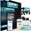 SUNNIVA® 920W Balkonkraftwerk BIFAZIAL FULLBLACK komplett Produktbild-Vorschau 1