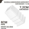 JustValue Möbelerhöher – 4er-Set – 8 cm Erhöhung – Max. 600 Produktbild-Vorschau 6