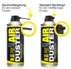 Oputec 1x 400ml Druckluftspray Air Duster Tastatur Reiniger Produktbild-Vorschau 2
