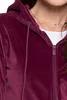Damen Velours-Sweatshirt Moraj Glatt Mit Kapuze Bequem Xl Produktbild-Vorschau 4