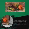 Wandkunst Leinwand Bild Uhr 60x30 Gemälde Früchte Feige Produktbild-Vorschau 5