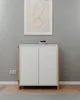 Kommode >Denver< in weiß / Nachbildung Artisan Oak - Produktbild-Vorschau 2
