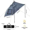 Stan - přístřešek KING CAMP Compass - šedý Náhled obrázku produktu 2