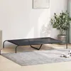 vidaXL Zvýšený pelech pre psov čierny 150x90x20 cm Textilén Náhľad obrázku produktu 3