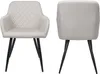 ALBATROS Esszimmerstühle 2er Set SILA, Beige - Modern und Produktbild-Vorschau 7