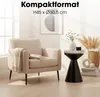 Mica Decorations Jim Beistelltisch – Beistelltisch Rund H45 Produktbild-Vorschau 4