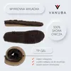 Vanuba Columbia Pantofole in pelle d'agnello Scarpe da Anteprima dell’immagine prodotto 2