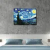 Vincent Van Gogh - Notte stellata - 100L x 70l cm - Quadro Anteprima dell’immagine prodotto 3