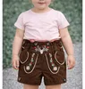 BONDI Mädchen Kunstleder Shorts Hose "Hirsch" 86855 | Braun Produktbild-Vorschau 6