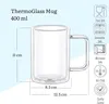 Wilmax doppelwandige Thermogläser - 400 ml - 4er Set Produktbild-Vorschau 3
