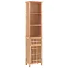 Szafka łazienkowa 42x29x182 cm orzech lity Podgląd zdjęcia produktu 9