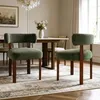 Lot 2 chaises latérales en bois, chaises de cuisine vintage Voir les images du produit 7