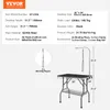 A diagram and specification sheet for a grooming table. Anteprima dell’immagine prodotto