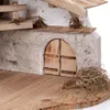 Große Weihnachtskrippe | aus Holz und Gips gefertigt | mit Produktbild-Vorschau 4