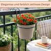 Hängender Blumentopf 5er Set Hängeblumentopf Hänge Produktbild-Vorschau 7