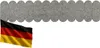 3 Streifen Dachschindeln Rund (41 mm) - First grau Produktbild-Vorschau 1