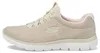 SKECHERS Damen Schlupfsneaker beige rose Textil vegan - Produktbild-Vorschau 13
