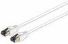 Helos Patchkabel F/FTP Cat 8.1 weiß 0,5m -Twisted Pair, Produktbild-Vorschau 1