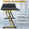 TWOLIIN Table de jeu avec LED - 120x60x74cm Bureau de jeu Voir les images du produit 6