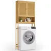 BEALIFE Badezimmerschrank 66x23x170 cm | In Holzoptik mit Produktbild-Vorschau 1