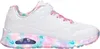 Skechers Uno Gen1 - Fresh Blooms  Klittenband - Wit - Maat Voir les images du produit 9